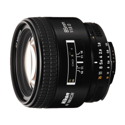 Nikon AF Nikkor 85mm f/1.8D - tweedehands