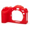 EasyCover Protection Silicone pour Canon R8 Rouge