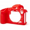 EasyCover Protection Silicone pour Canon R5II Rouge